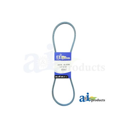 A & I Products Aramid Blue V-Belt (1/2" X 43" ) 20" x1" x0.5" A-A41K